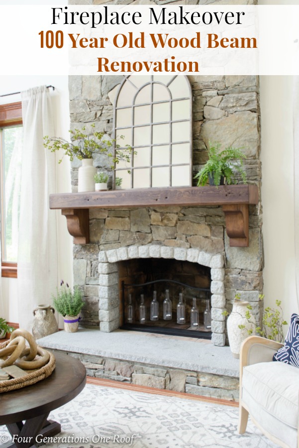 How to Install a wood mantel and corbels with 3" wood screws and rebar rod . Fill screw holes with wood crayon